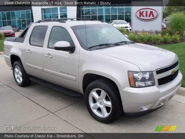 2008 Chevrolet Avalanche LT 4x4 in Silver Birch Metallic
