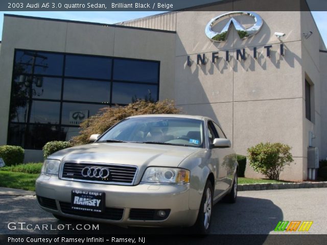 2003 Audi A6 3.0 quattro Sedan in Brilliant Black