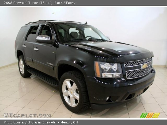 2008 Chevrolet Tahoe LTZ 4x4 in Black
