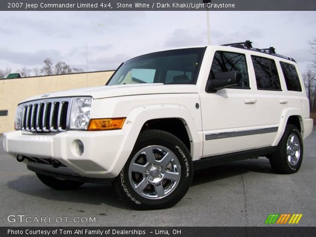 2007 Jeep Commander Limited 4x4 in Stone White