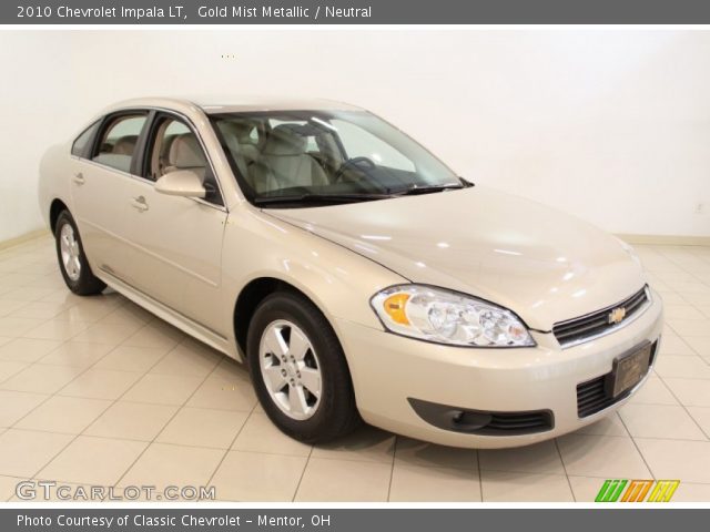 2010 Chevrolet Impala LT in Gold Mist Metallic