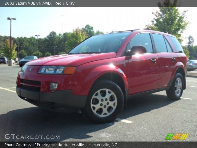 2003 Saturn VUE V6 AWD in Red