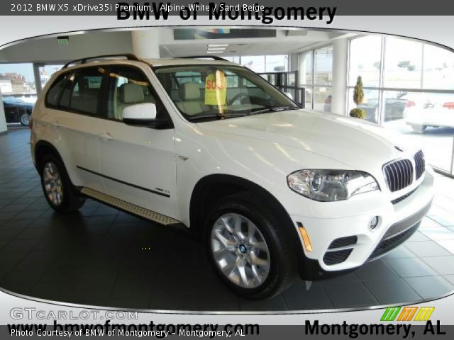 2012 BMW X5 xDrive35i Premium in Alpine White