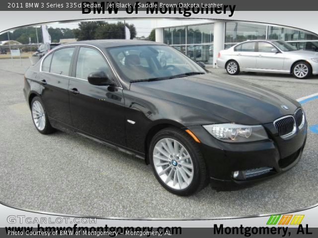 2011 BMW 3 Series 335d Sedan in Jet Black