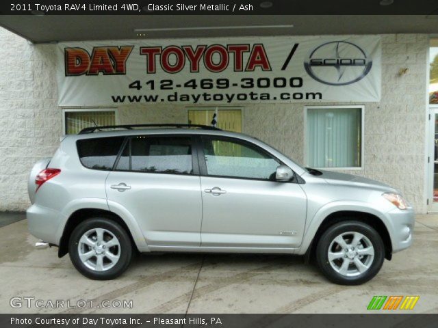 2011 Toyota RAV4 Limited 4WD in Classic Silver Metallic