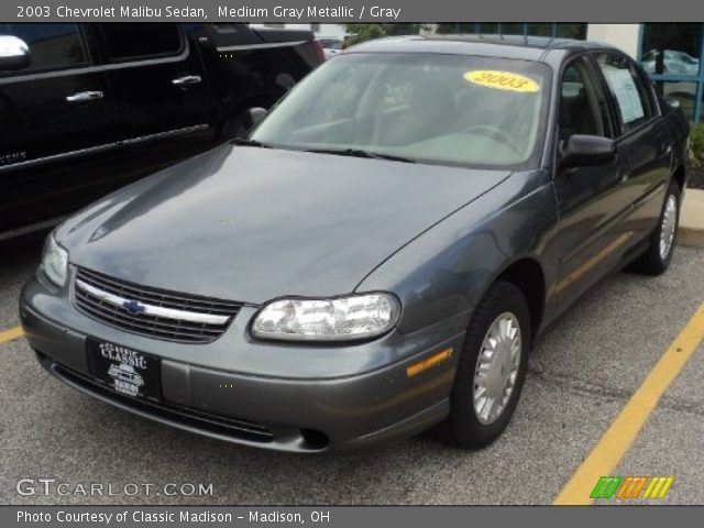 2003 Chevrolet Malibu Sedan in Medium Gray Metallic