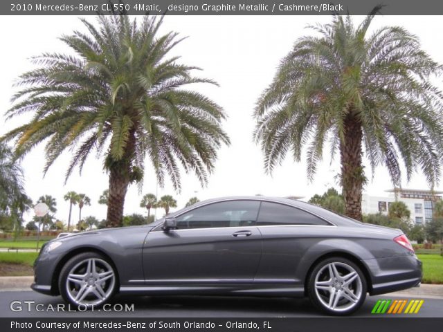 2010 Mercedes-Benz CL 550 4Matic in designo Graphite Metallic