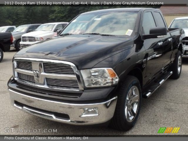 2012 Dodge Ram 1500 Big Horn Quad Cab 4x4 in Black