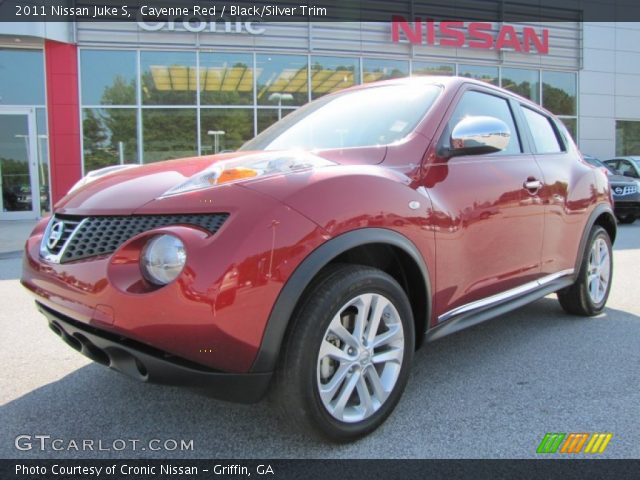 2011 Nissan Juke S in Cayenne Red