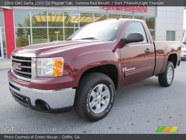 2009 GMC Sierra 1500 SLE Regular Cab in Sonoma Red Metallic