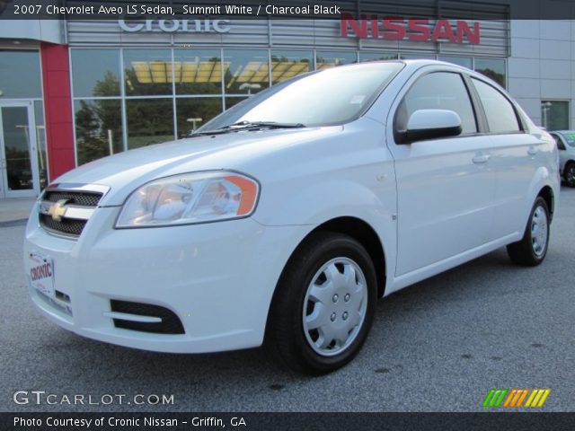 2007 Chevrolet Aveo LS Sedan in Summit White