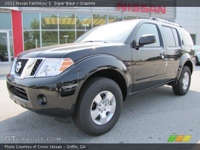 2011 Nissan Pathfinder S in Super Black