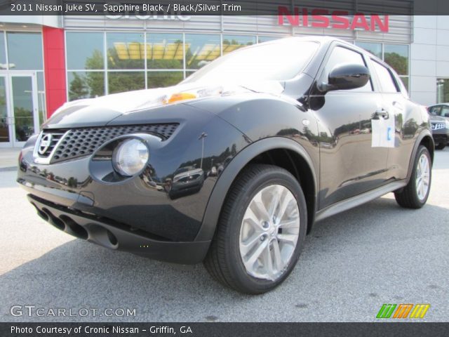 2011 Nissan Juke SV in Sapphire Black