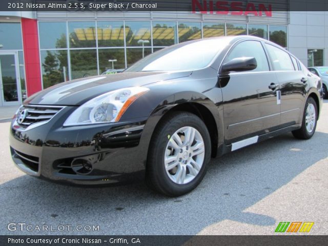 2012 Nissan Altima 2.5 S in Super Black