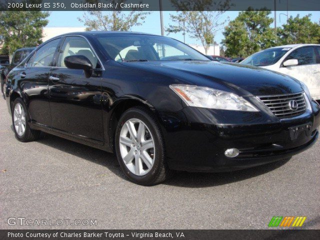 2009 Lexus ES 350 in Obsidian Black