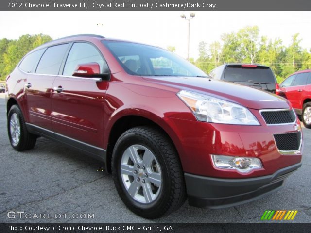 2012 Chevrolet Traverse LT in Crystal Red Tintcoat