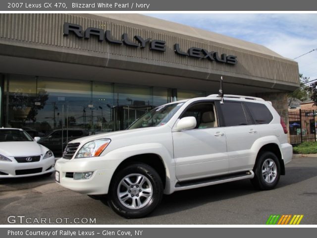 2007 Lexus GX 470 in Blizzard White Pearl