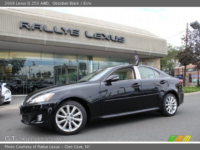 2009 Lexus IS 250 AWD in Obsidian Black