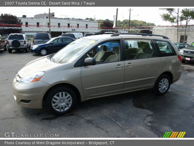 2007 Toyota Sienna CE in Desert Sand Mica