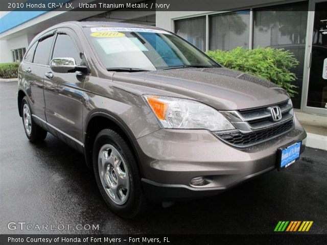 2010 Honda CR-V LX in Urban Titanium Metallic