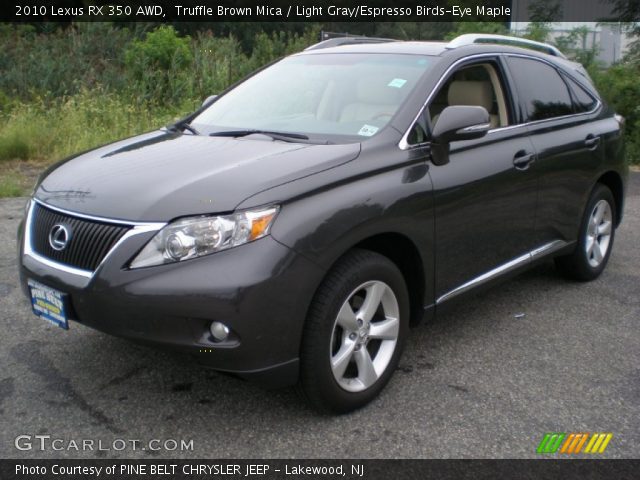 2010 Lexus RX 350 AWD in Truffle Brown Mica