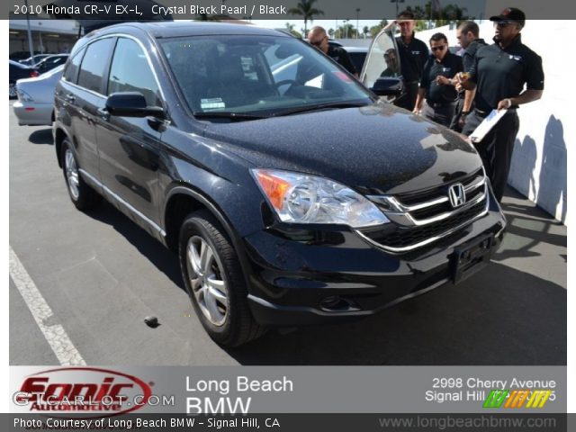2010 Honda CR-V EX-L in Crystal Black Pearl