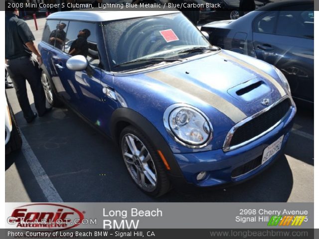 2008 Mini Cooper S Clubman in Lightning Blue Metallic