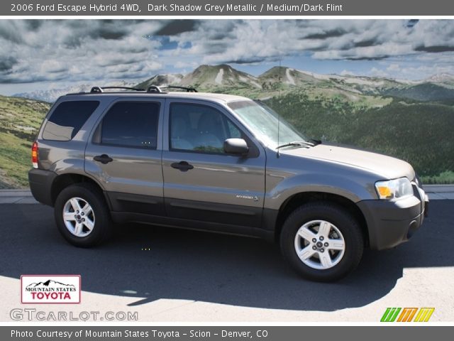 2006 Ford Escape Hybrid 4WD in Dark Shadow Grey Metallic