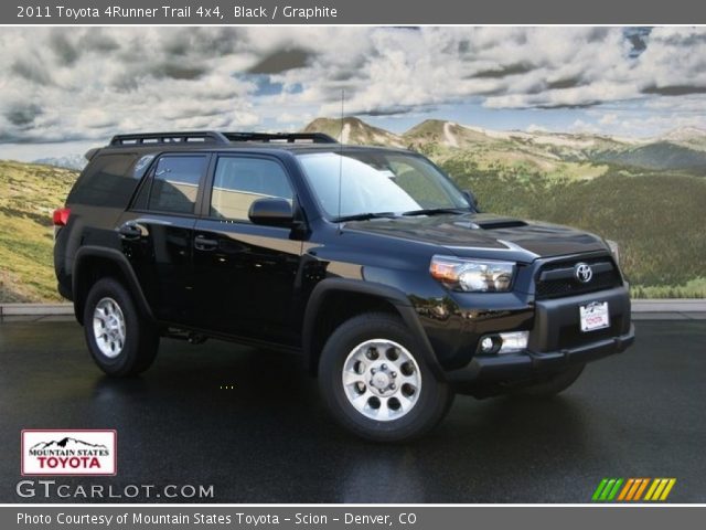 2011 Toyota 4Runner Trail 4x4 in Black
