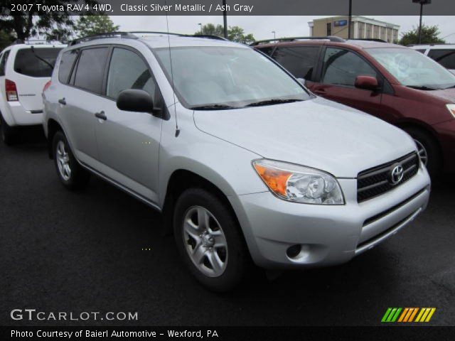 2007 Toyota RAV4 4WD in Classic Silver Metallic