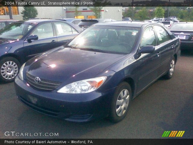 2004 Toyota Camry LE in Stratosphere Mica
