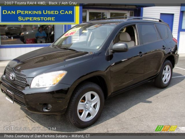 2007 Toyota RAV4 4WD in Black