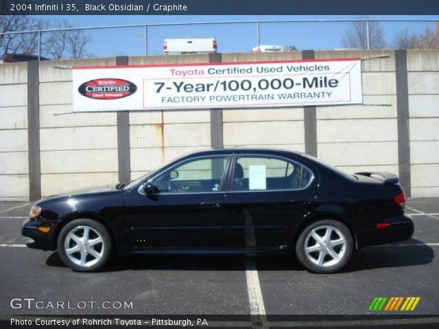 2004 Infiniti I 35 in Black Obsidian