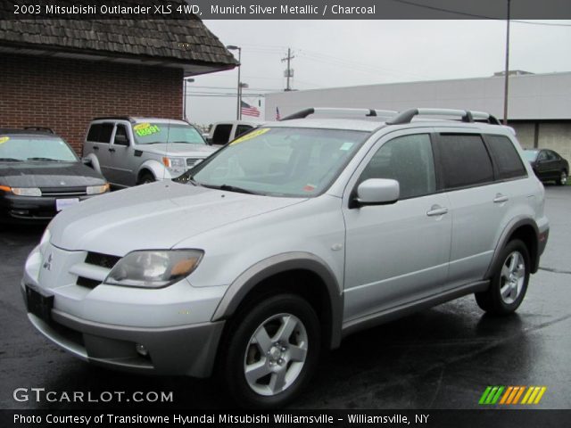 2003 Mitsubishi Outlander XLS 4WD in Munich Silver Metallic
