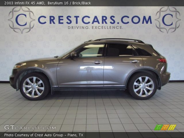 2003 Infiniti FX 45 AWD in Beryllium 16
