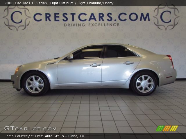 2008 Cadillac CTS Sedan in Light Platinum