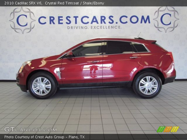 2010 Cadillac SRX V6 in Crystal Red Tintcoat
