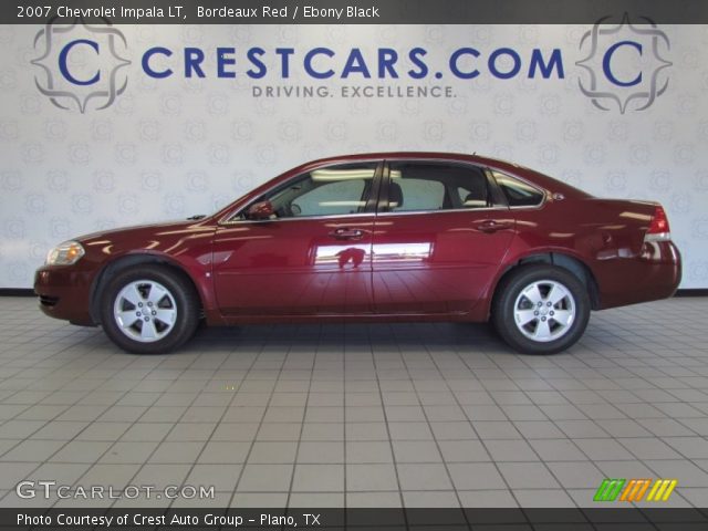 2007 Chevrolet Impala LT in Bordeaux Red