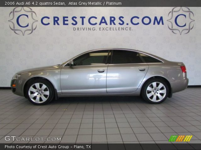 2006 Audi A6 4.2 quattro Sedan in Atlas Grey Metallic