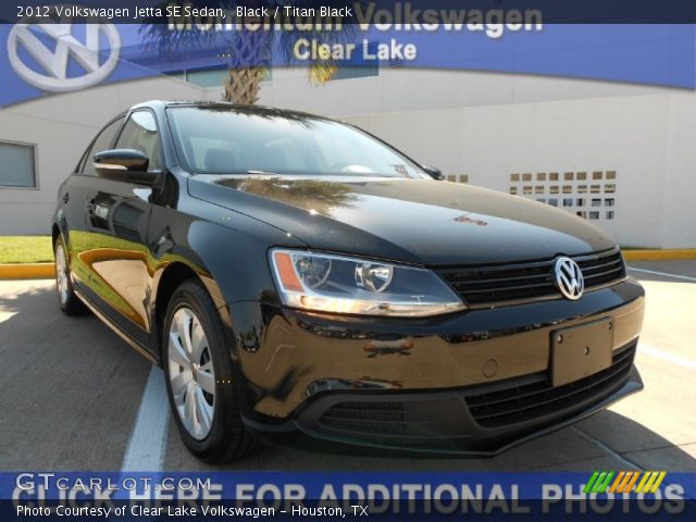 2012 Volkswagen Jetta SE Sedan in Black