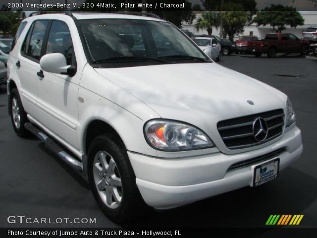 2000 Mercedes-Benz ML 320 4Matic in Polar White