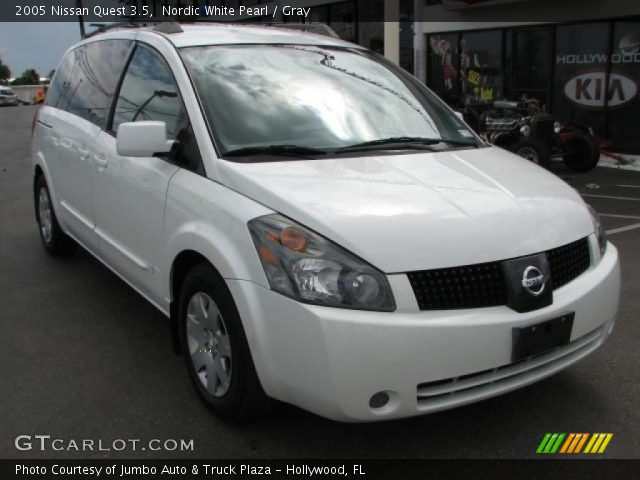2005 Nissan Quest 3.5 in Nordic White Pearl