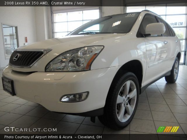 2008 Lexus RX 350 AWD in Crystal White