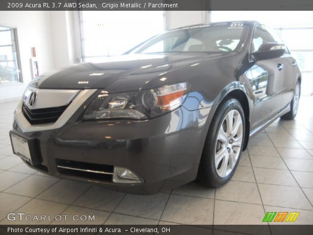 2009 Acura RL 3.7 AWD Sedan in Grigio Metallic