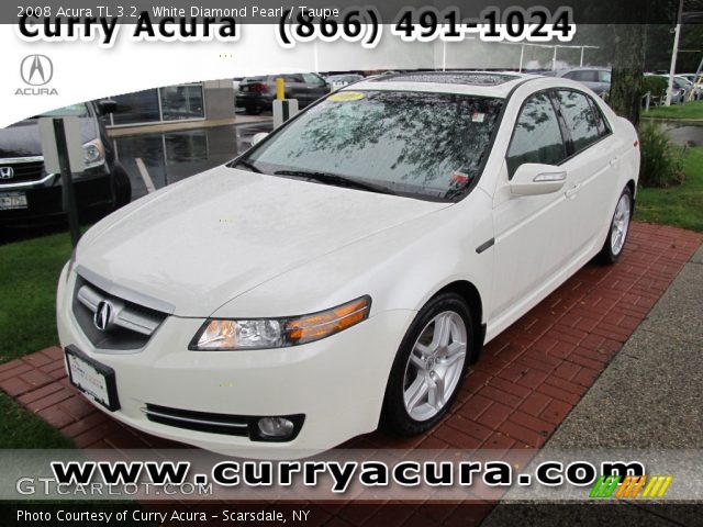 2008 Acura TL 3.2 in White Diamond Pearl