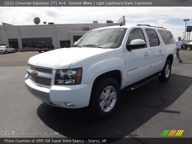 2012 Chevrolet Suburban Z71 4x4 in Summit White