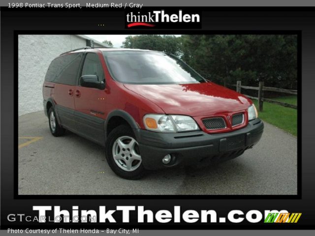 1998 Pontiac Trans Sport  in Medium Red