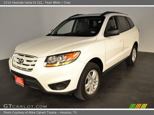 2010 Hyundai Santa Fe GLS in Pearl White