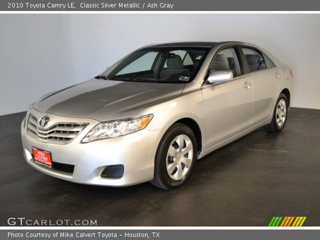 2010 Toyota Camry LE in Classic Silver Metallic