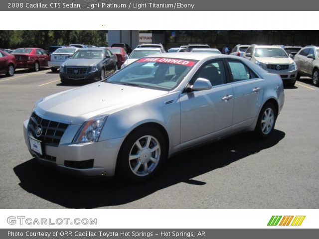2008 Cadillac CTS Sedan in Light Platinum